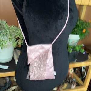 Satin beaded mini purse